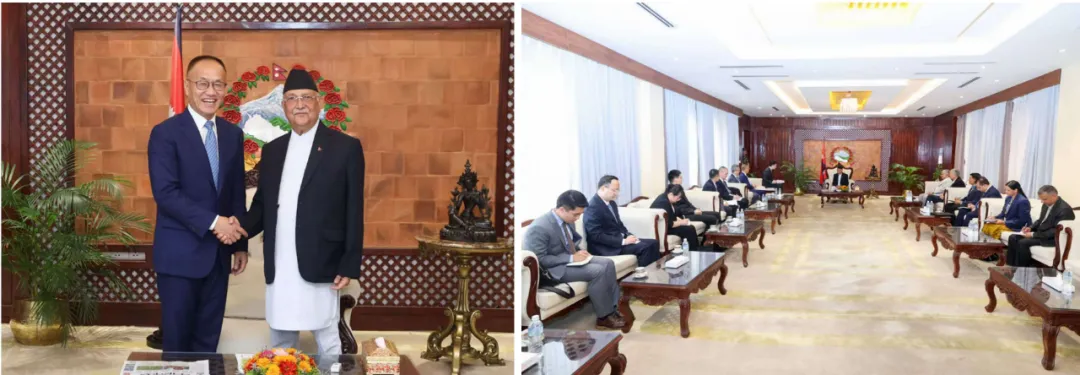 国家国际发展合作署署长陈晓东访问尼泊尔